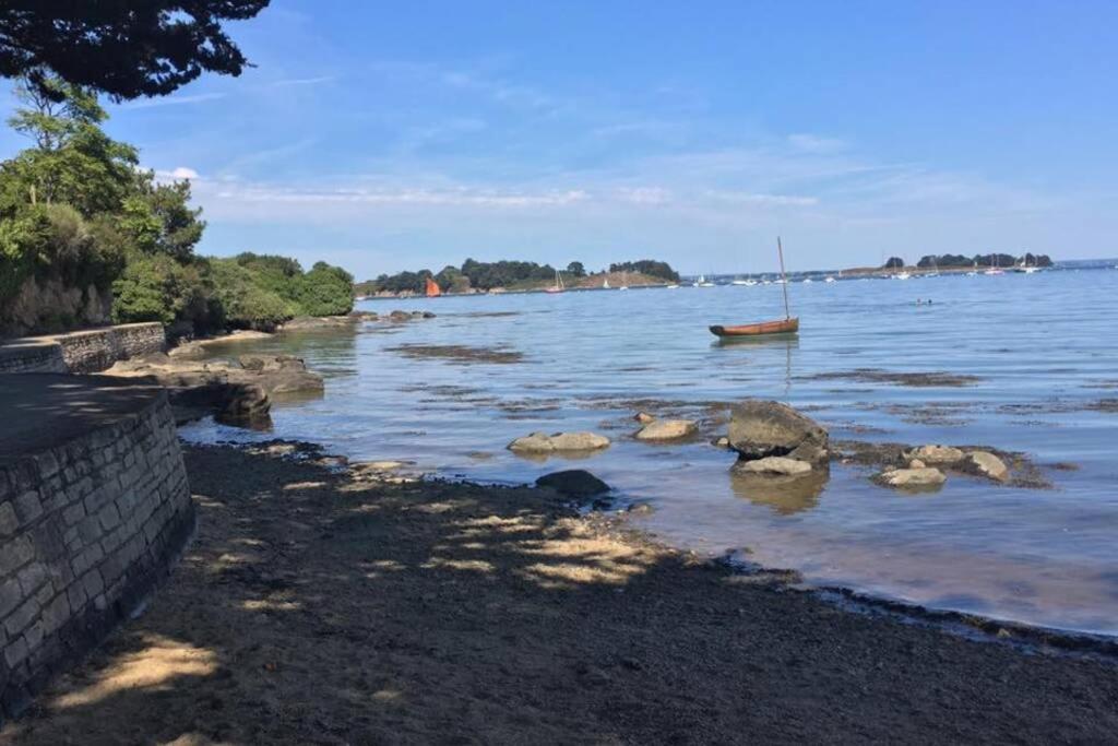 Keraudren Rhuys - Longere Xviiie - 10 Pers - 4 Chb - Plage A Pied Saint-Gildas-de-Rhuys Kültér fotó